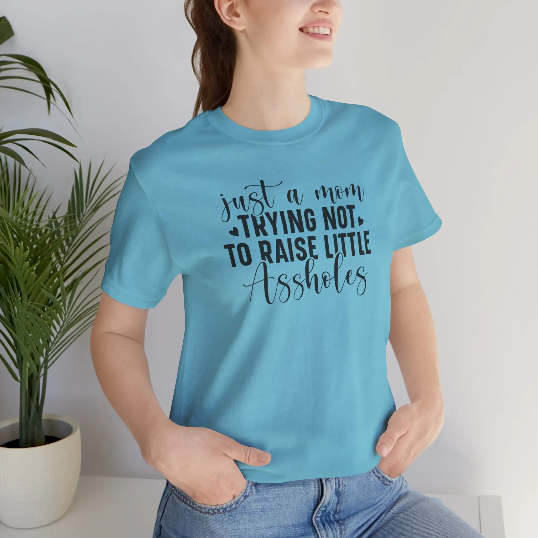 Mom Tee, Mom Shirt, Funny Mom Shirt, Mothers Day, Jersey Short Sleeve Tee