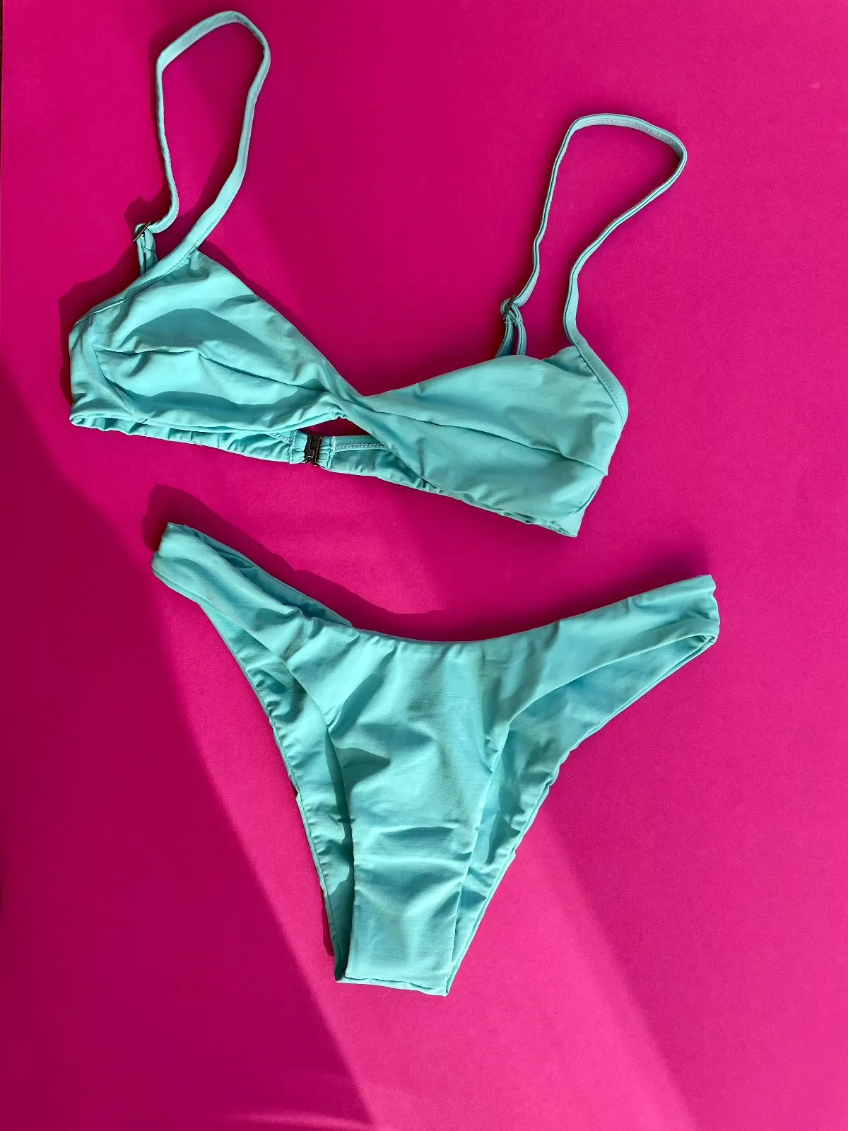 Monica Bikini Top - Nadir Blue