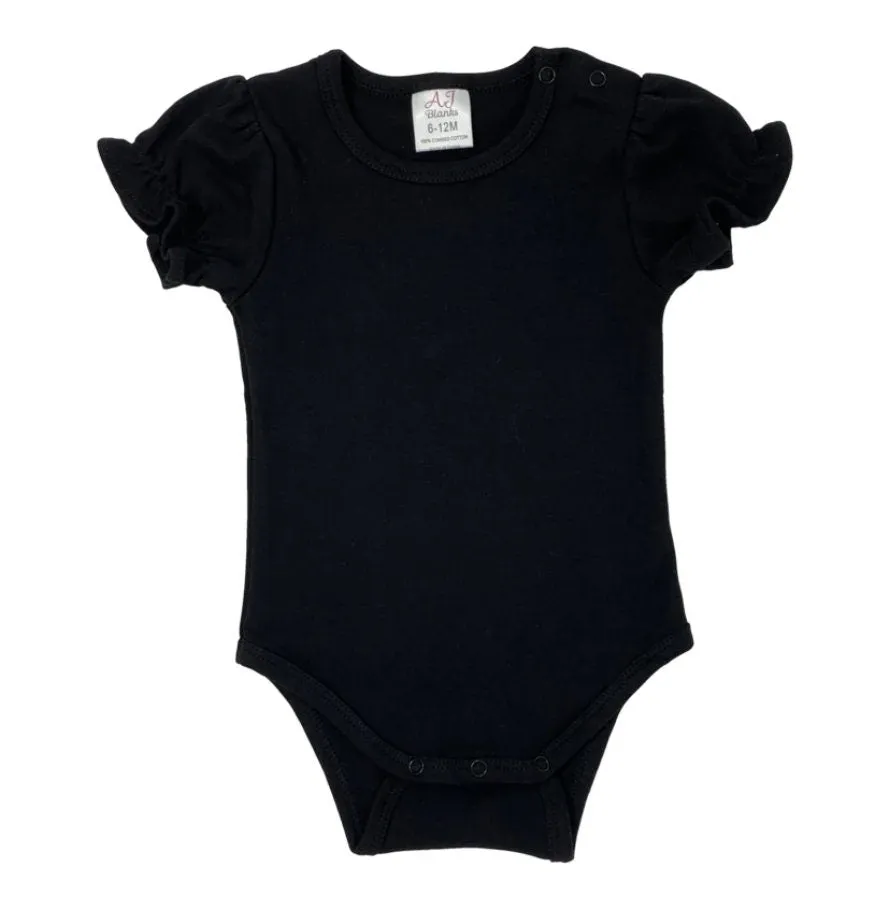 Monogrammed Leopard Print Bodysuit