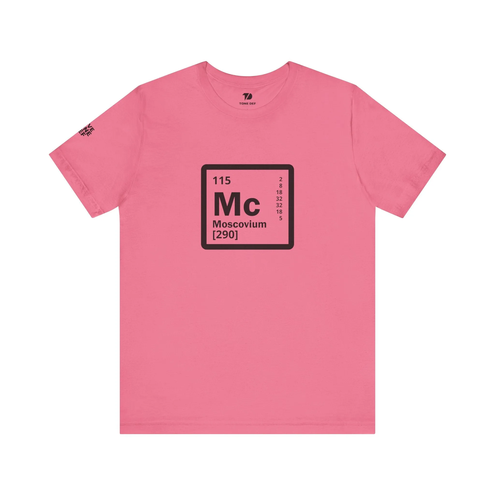 Moscovium Element Symbol - Unisex Jersey Short Sleeve Tee