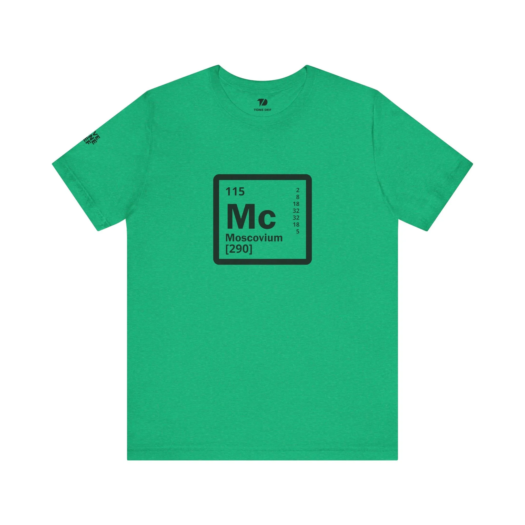 Moscovium Element Symbol - Unisex Jersey Short Sleeve Tee
