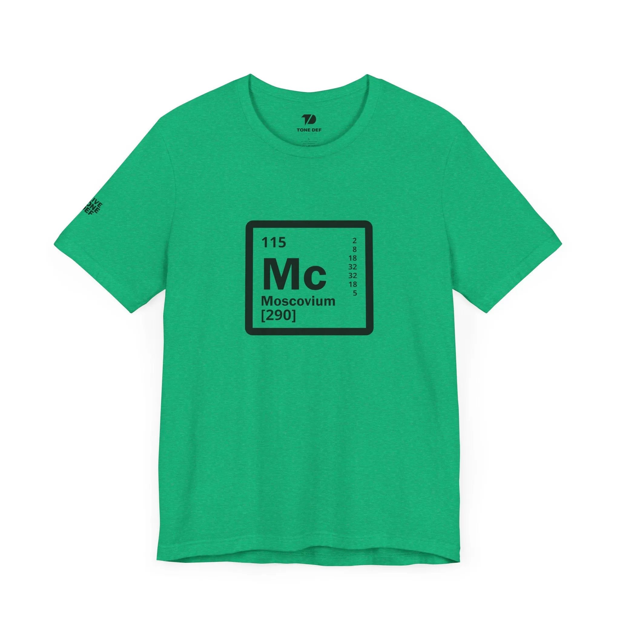 Moscovium Element Symbol - Unisex Jersey Short Sleeve Tee