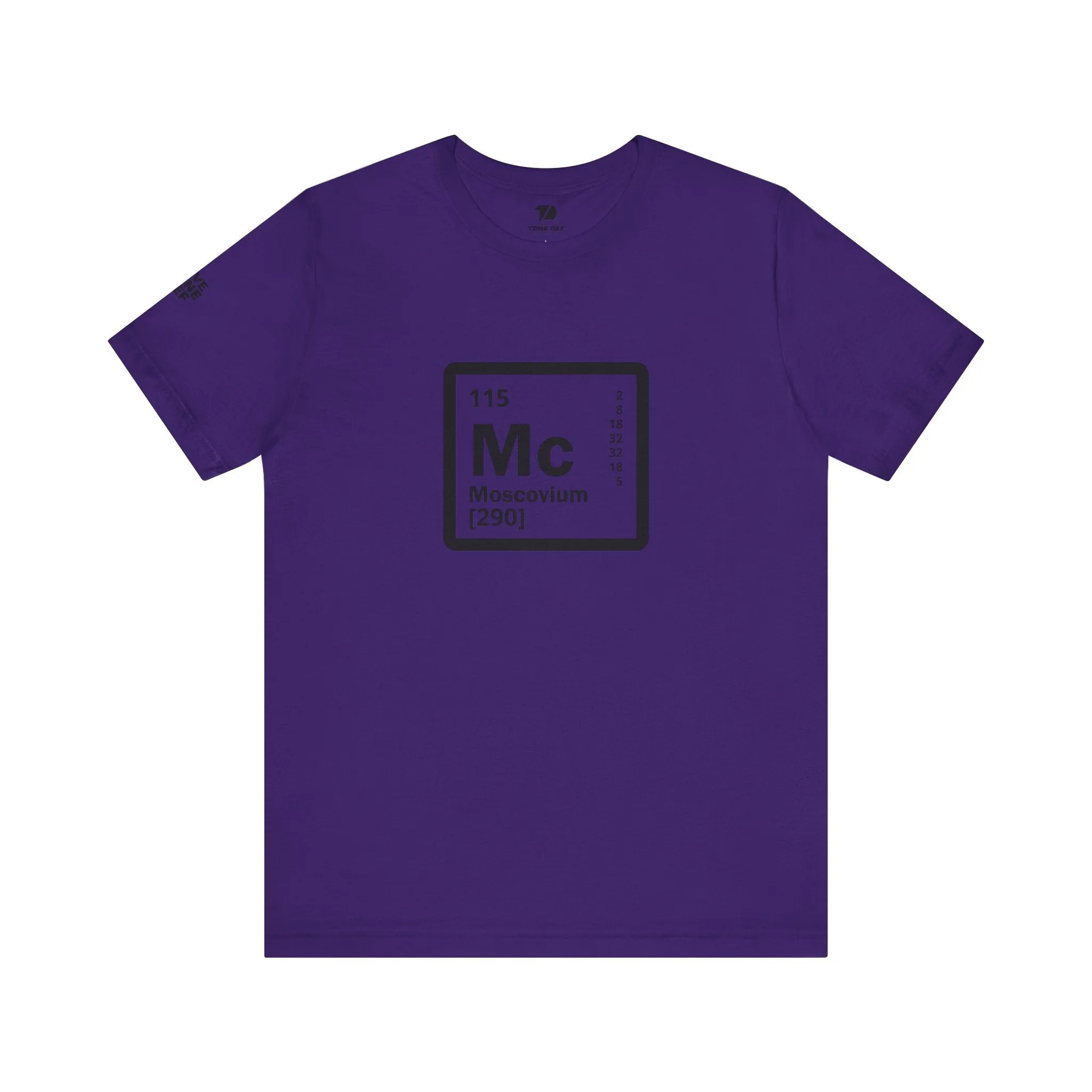 Moscovium Element Symbol - Unisex Jersey Short Sleeve Tee