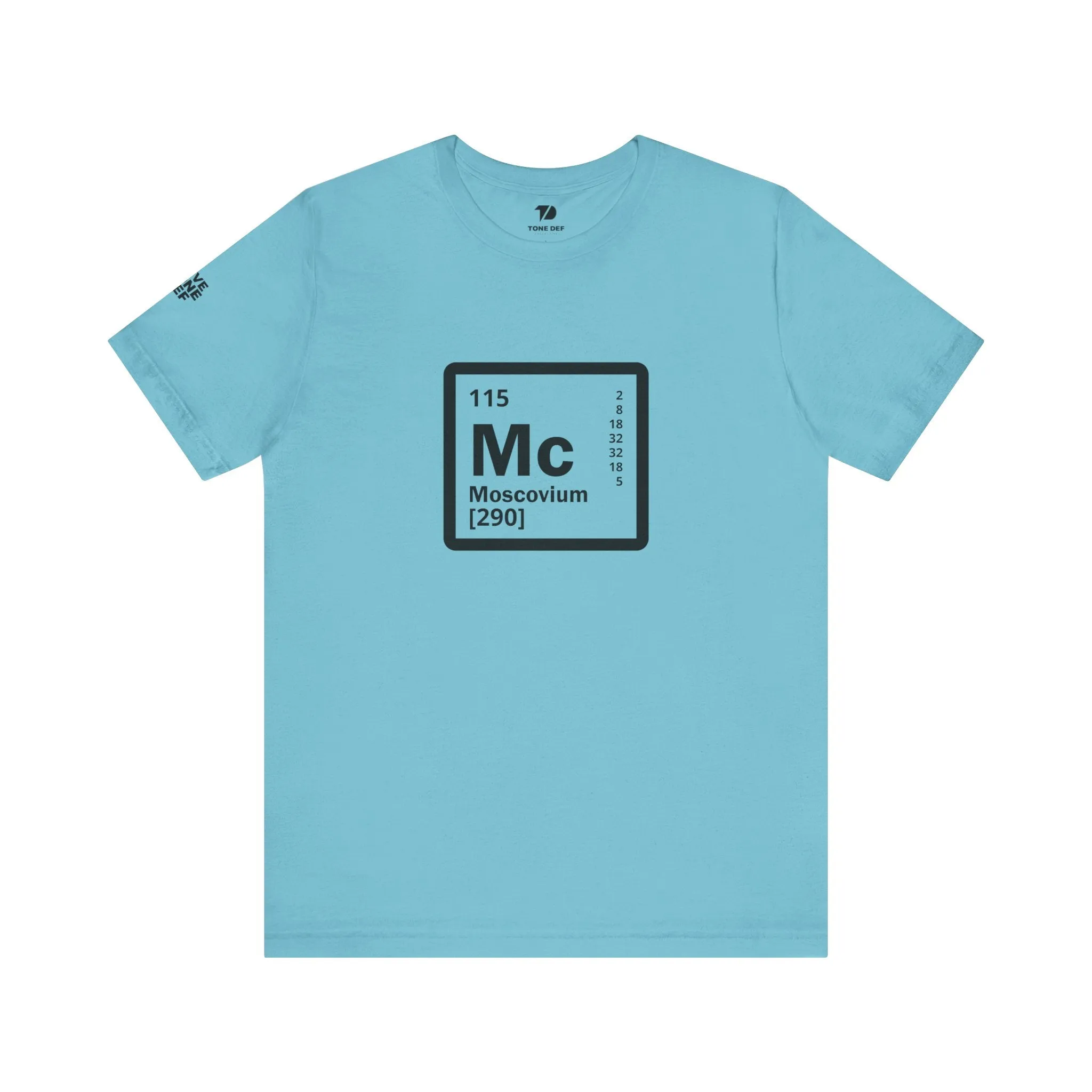 Moscovium Element Symbol - Unisex Jersey Short Sleeve Tee
