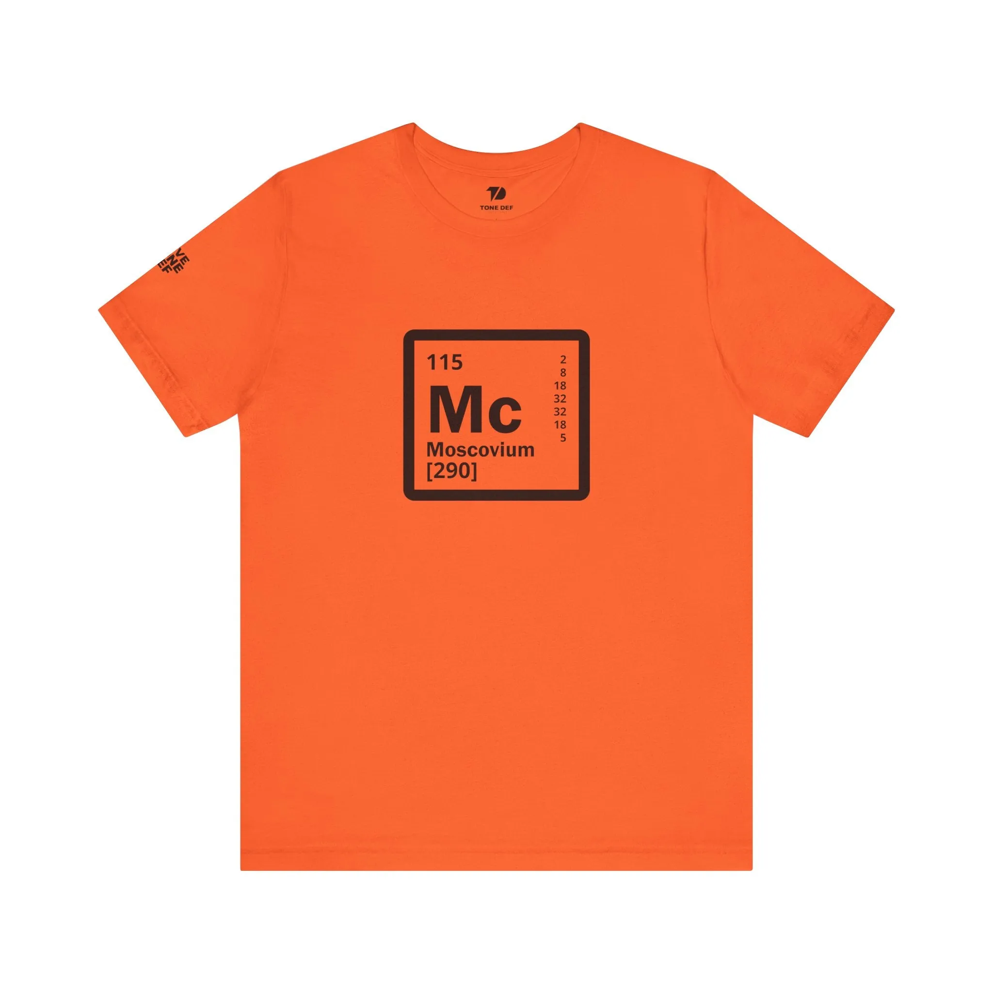 Moscovium Element Symbol - Unisex Jersey Short Sleeve Tee