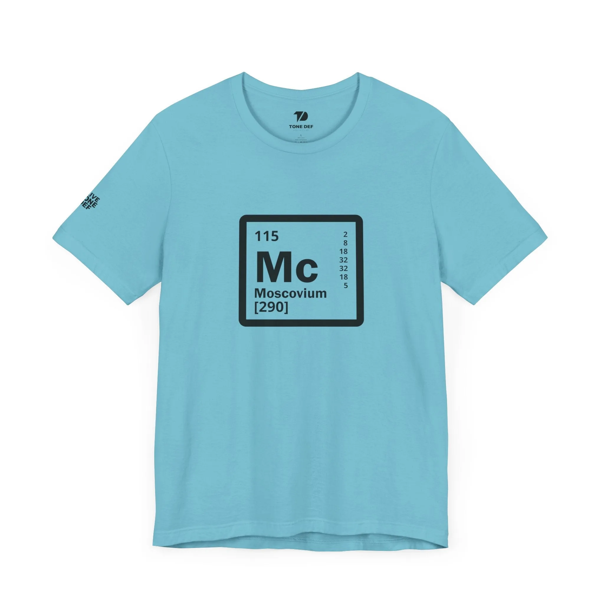 Moscovium Element Symbol - Unisex Jersey Short Sleeve Tee