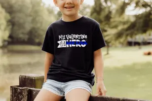 My Valentine Is A Hero © Youth Tee (Thin Blue Line)