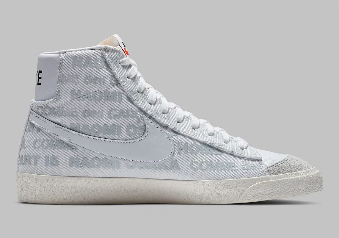 Naomi Osaka's COMME des GARÇONS CDG x Nike Blazer Mid '77 Sneaker Limited Edition
