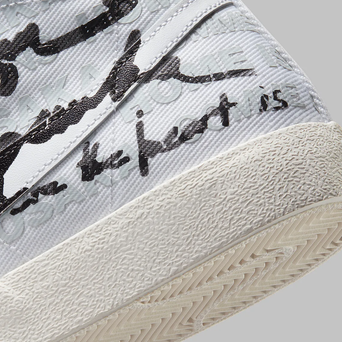 Naomi Osaka's COMME des GARÇONS CDG x Nike Blazer Mid '77 Sneaker Limited Edition