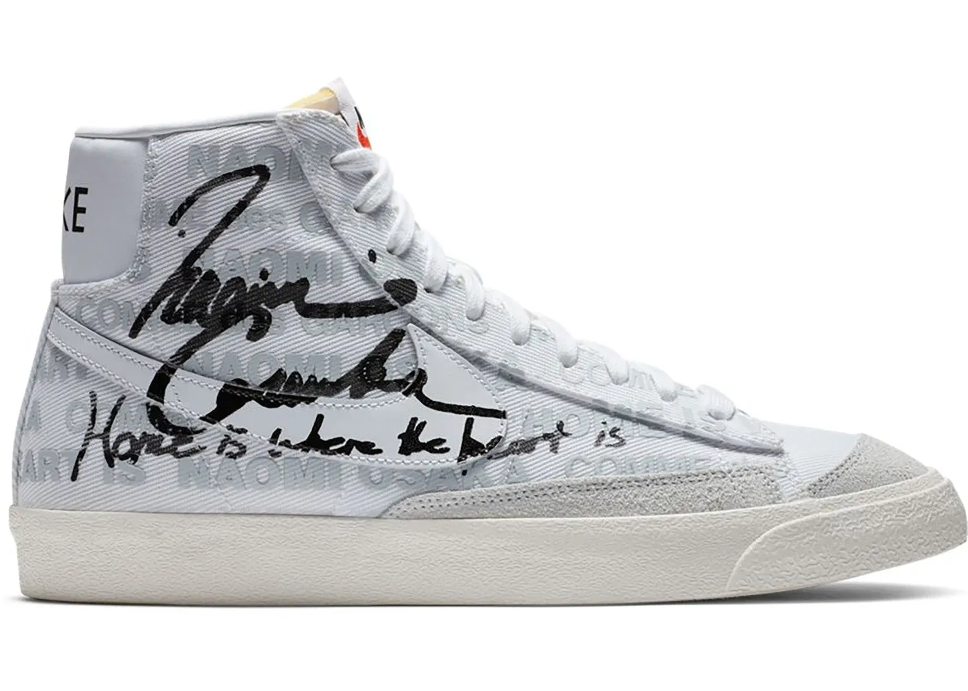 Naomi Osaka's COMME des GARÇONS CDG x Nike Blazer Mid '77 Sneaker Limited Edition