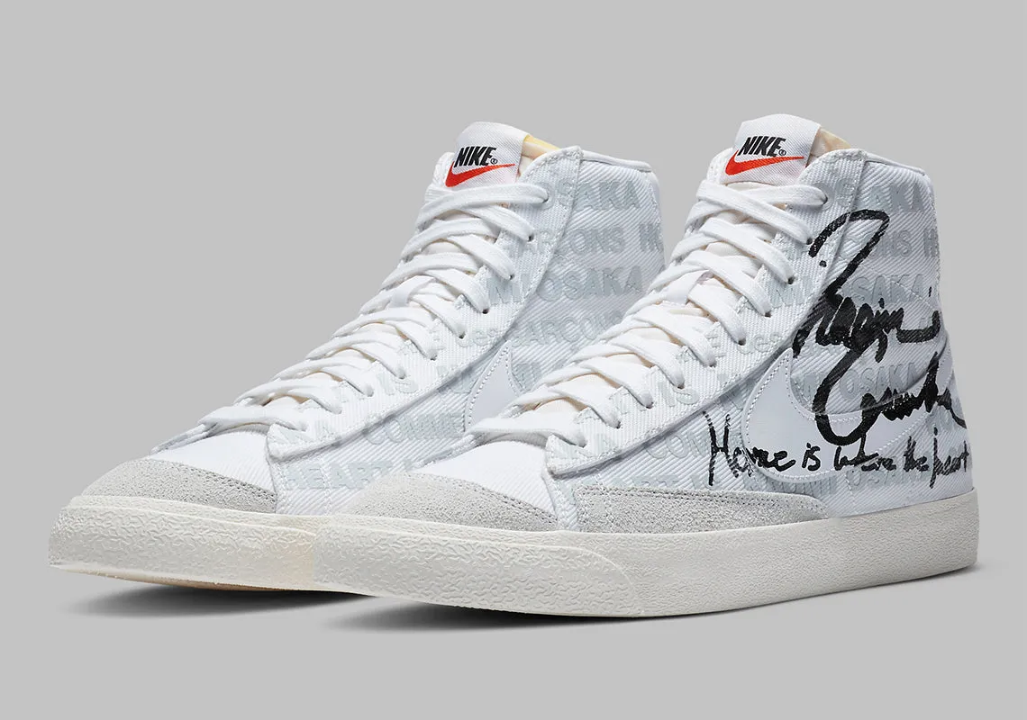 Naomi Osaka's COMME des GARÇONS CDG x Nike Blazer Mid '77 Sneaker Limited Edition
