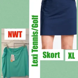 NIVO Lexi Tennis /Golf spring green Tennis XL Skort/skirt/shorts
