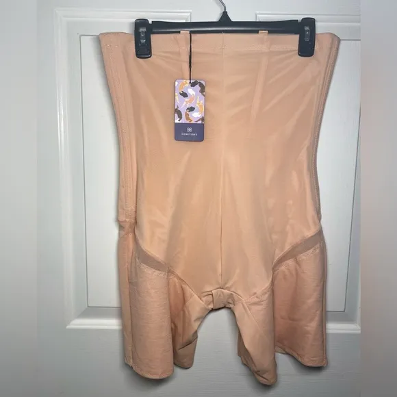 NWT Honeylove Super Power Shorts Size 1X Sand Tan