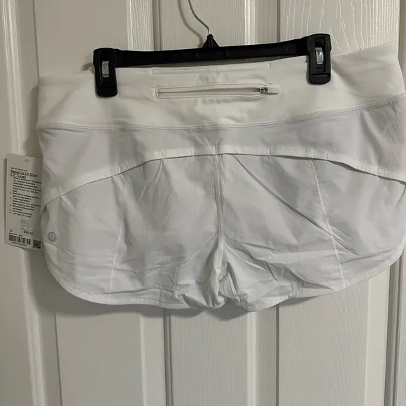 NWT Lululemon Speed Up Short *2.5&quot; White Size 12