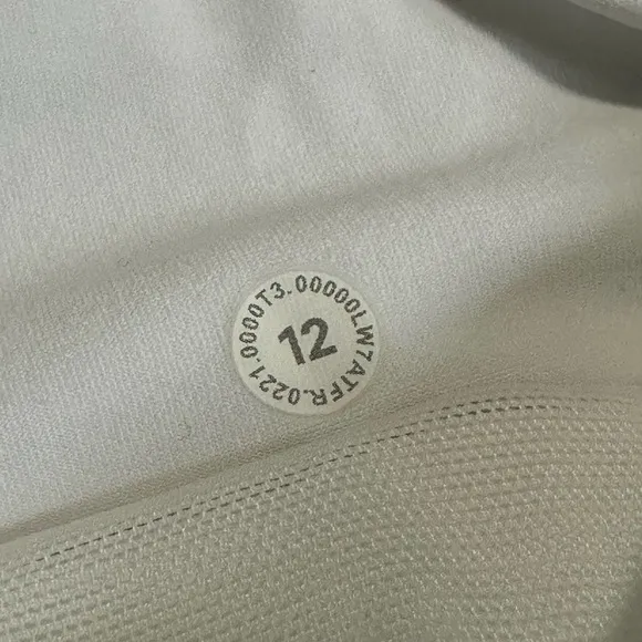 NWT Lululemon Speed Up Short *2.5&quot; White Size 12