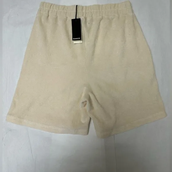NWT; Soft Surroundings Shorts Women High Rise  Pull On Ivory Cruise 🌟
