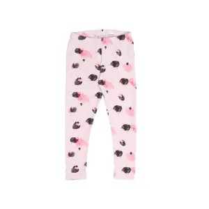 One We Like Pink Leopard Print Leggings