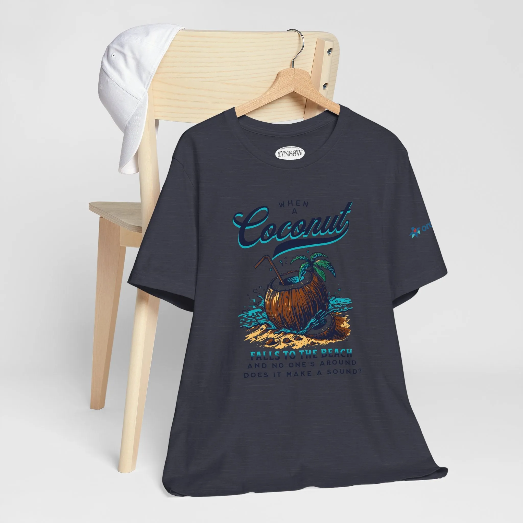 Orchid Bay | Unisex Short Sleeve Tee | When a Coconut Falls