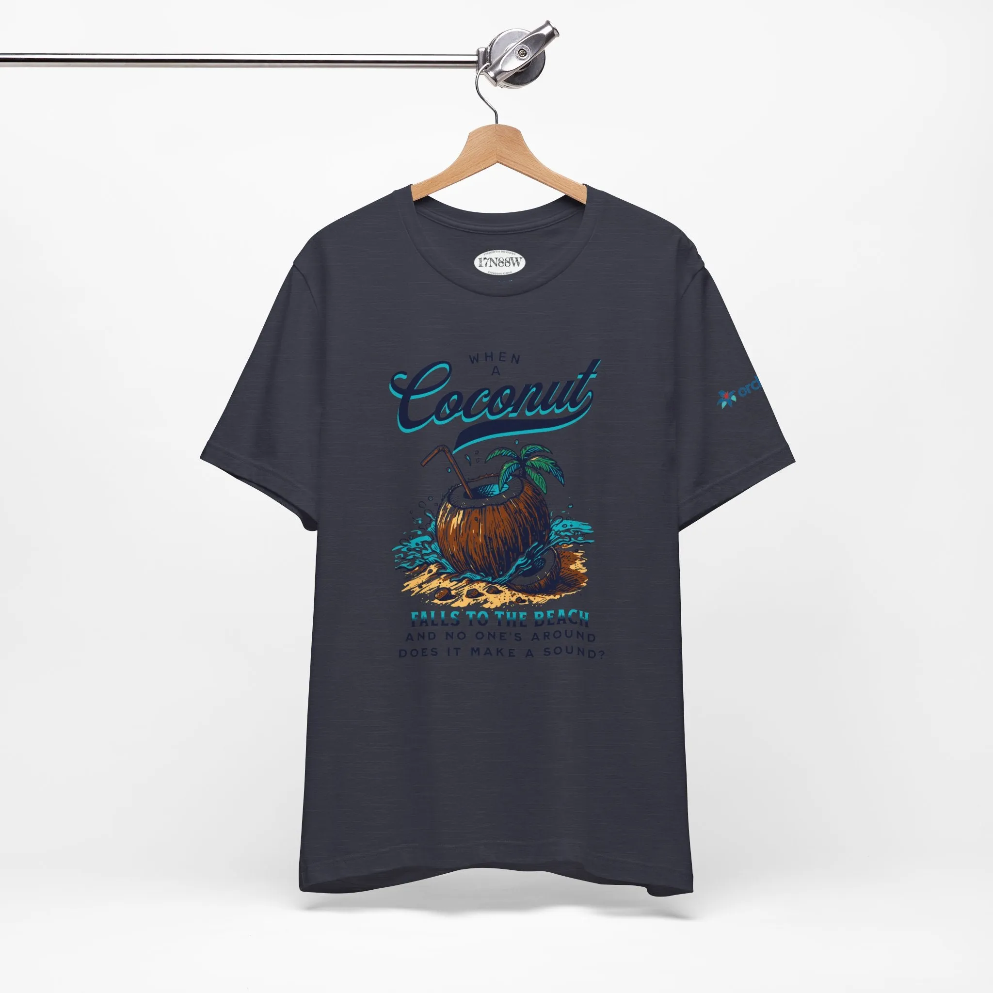 Orchid Bay | Unisex Short Sleeve Tee | When a Coconut Falls