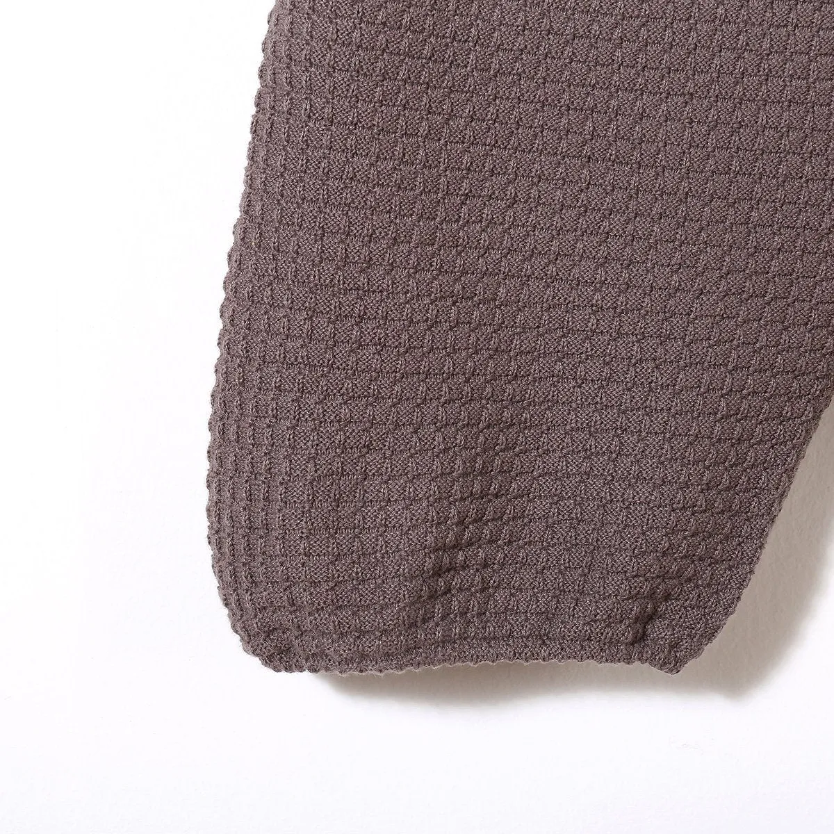 Organic Cotton Waffle Capri Shorts (Choco)