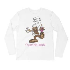 Osama Bin Leanin' (white) Long-Sleeve T-shirt
