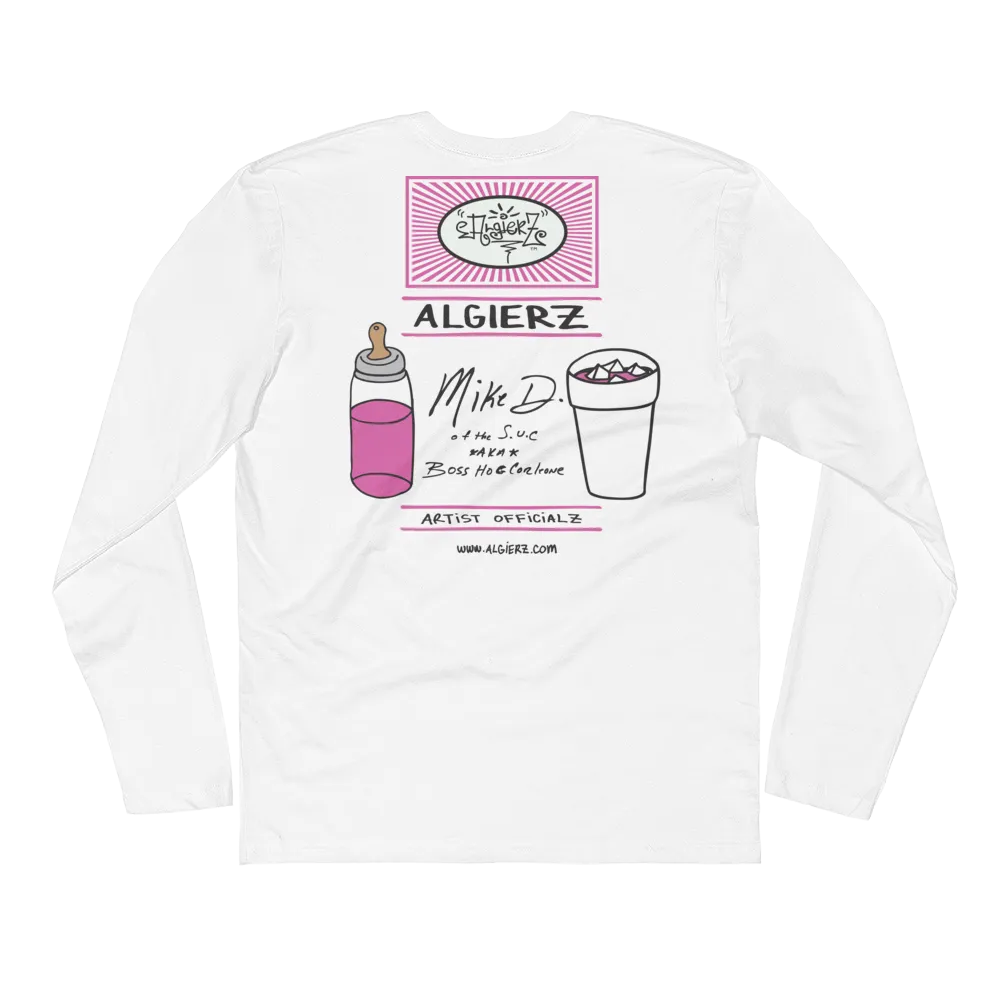 Osama Bin Leanin' (white) Long-Sleeve T-shirt