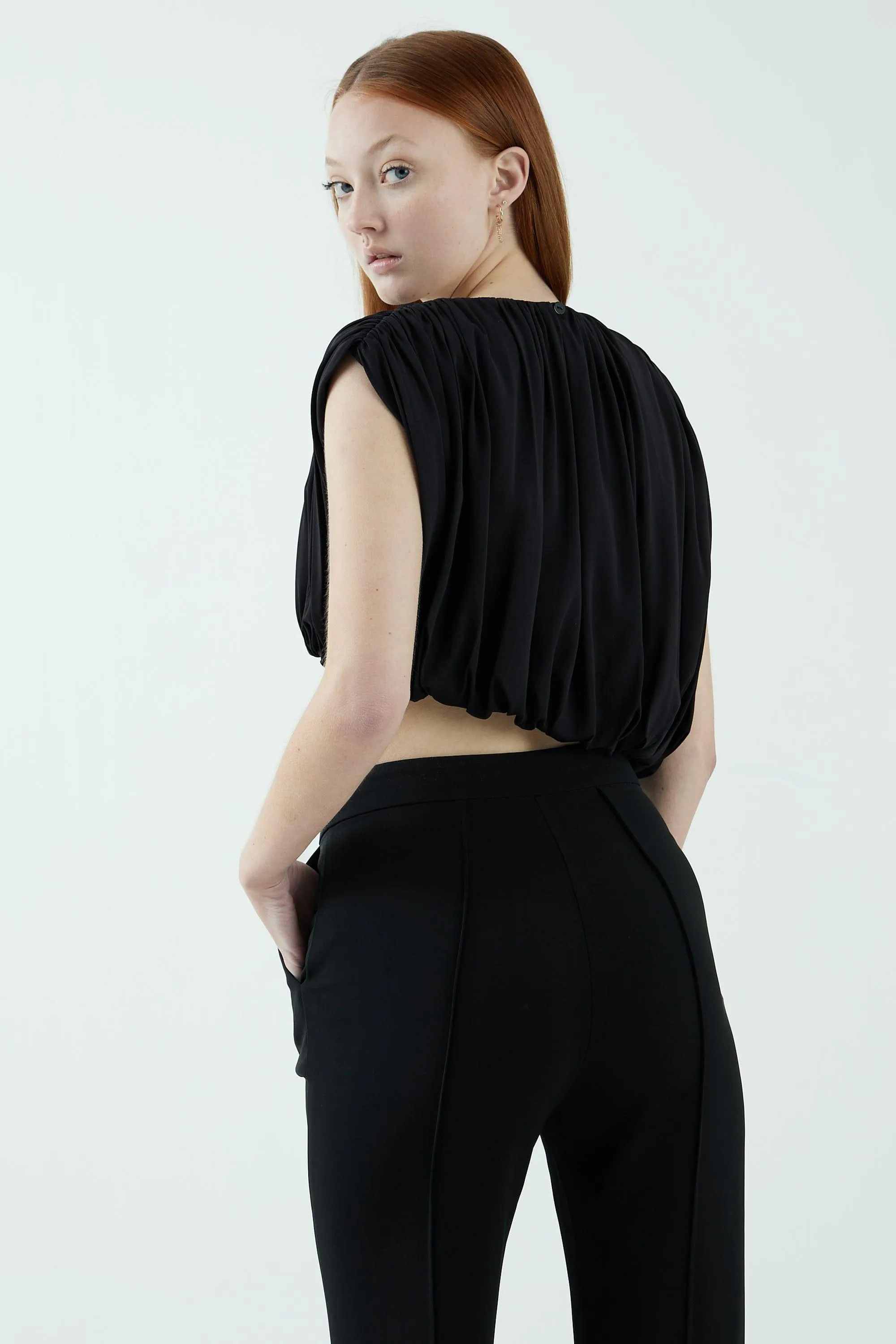 OVERFLOW TAILORED TROUSER | BLACK