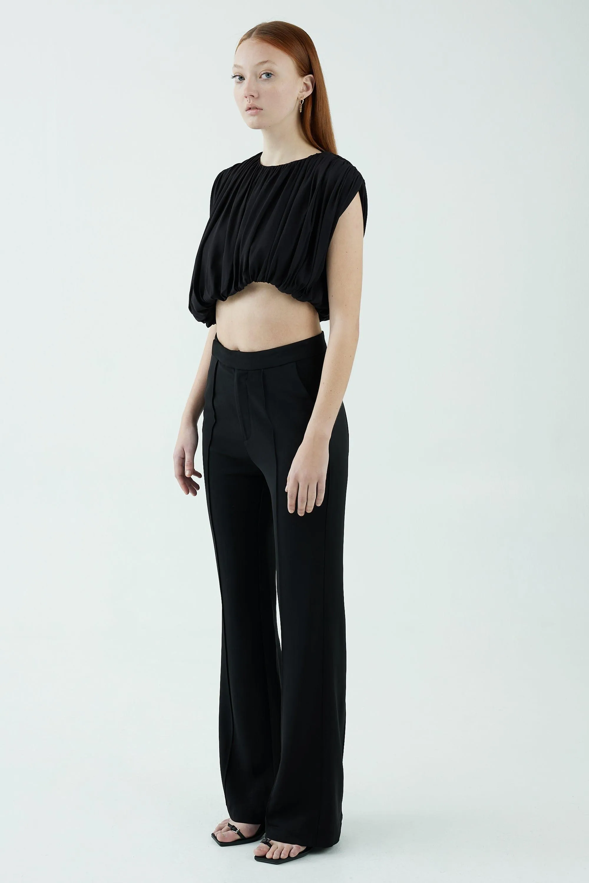 OVERFLOW TAILORED TROUSER | BLACK