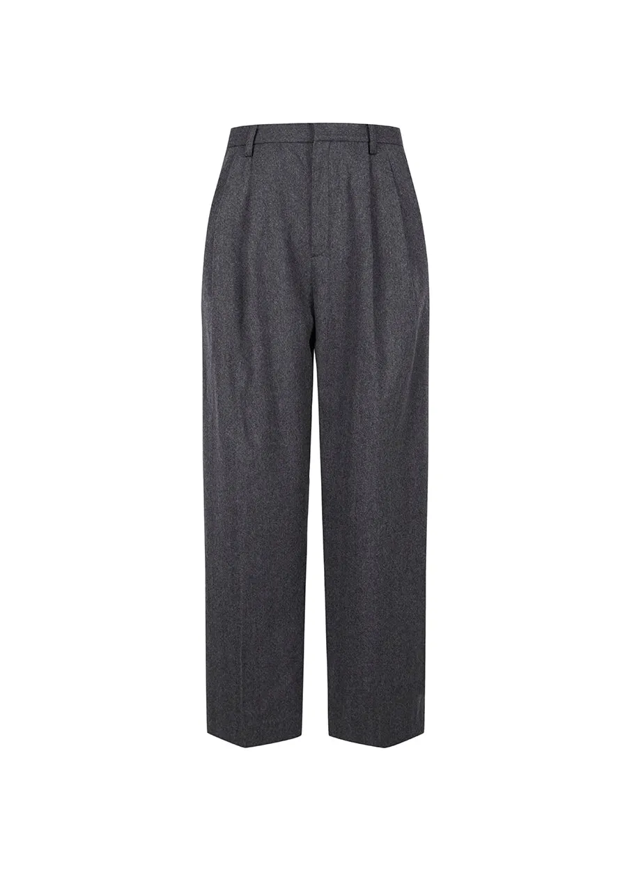 Pants / JNBY Modern Tailored Straight Trousers