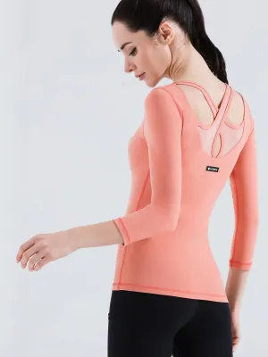 PARALLEL 3/4 SLEEVE TEE, CALIFORNIA