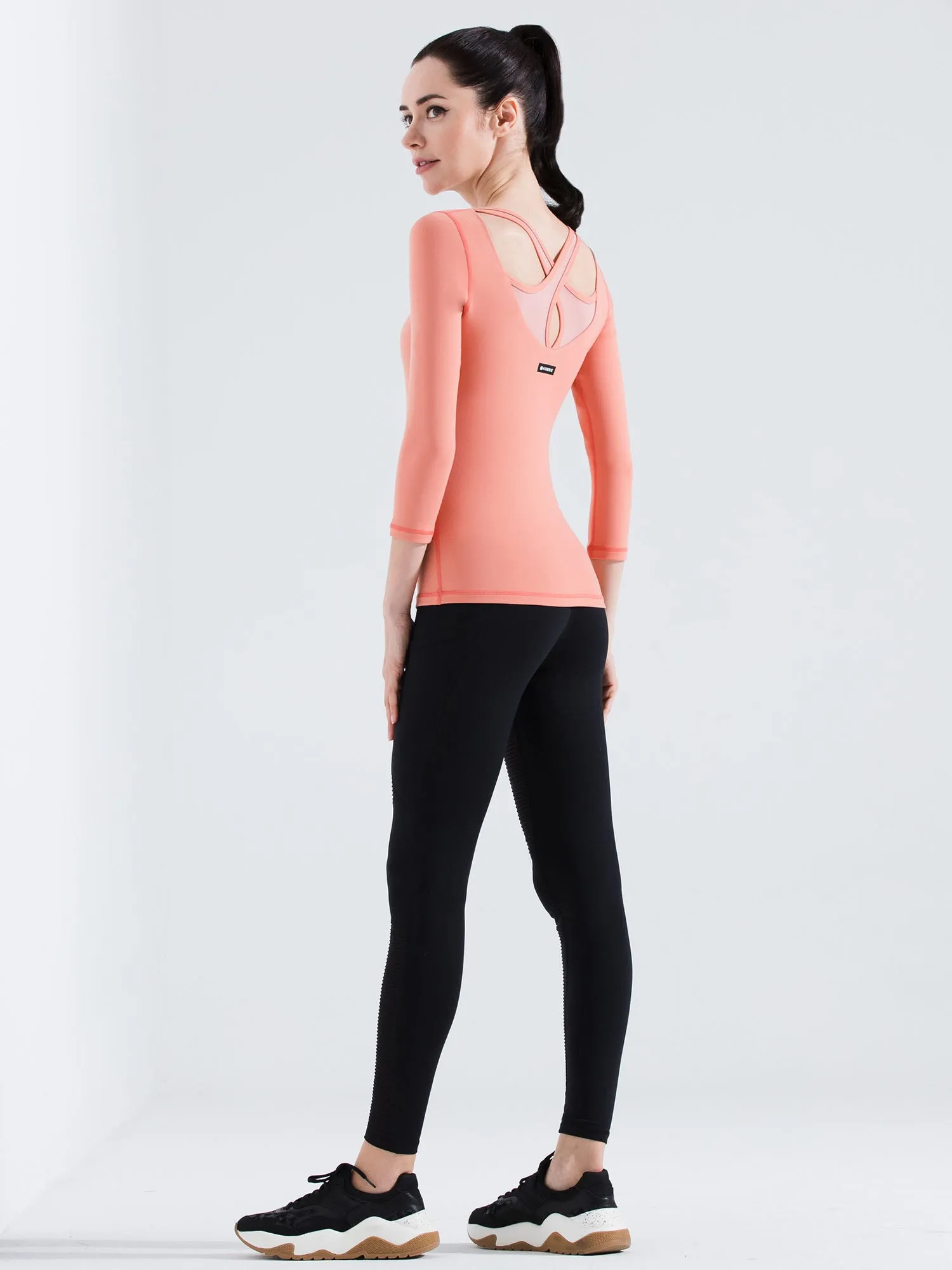 PARALLEL 3/4 SLEEVE TEE, CALIFORNIA