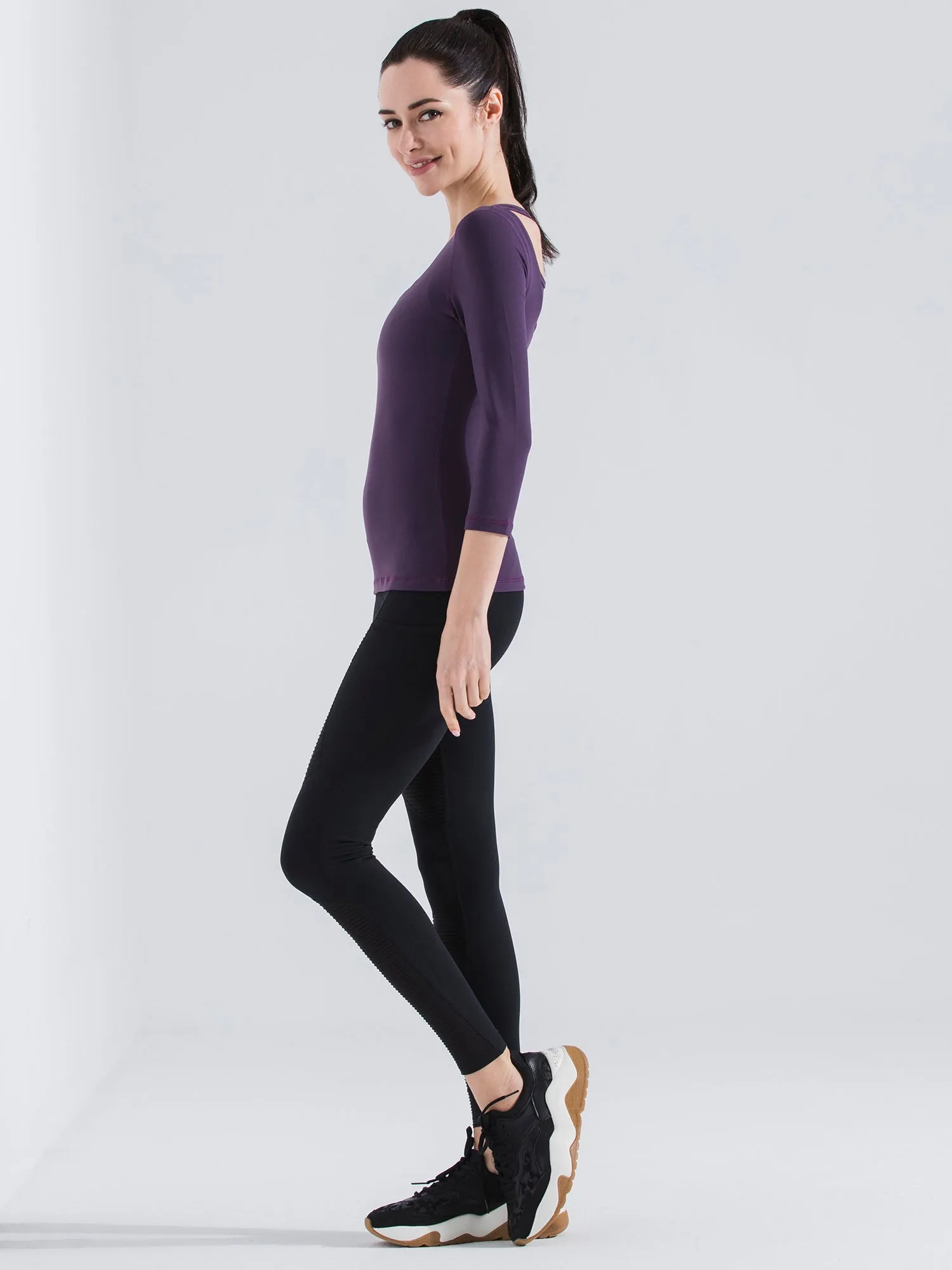 PARALLEL 3/4 SLEEVE TEE