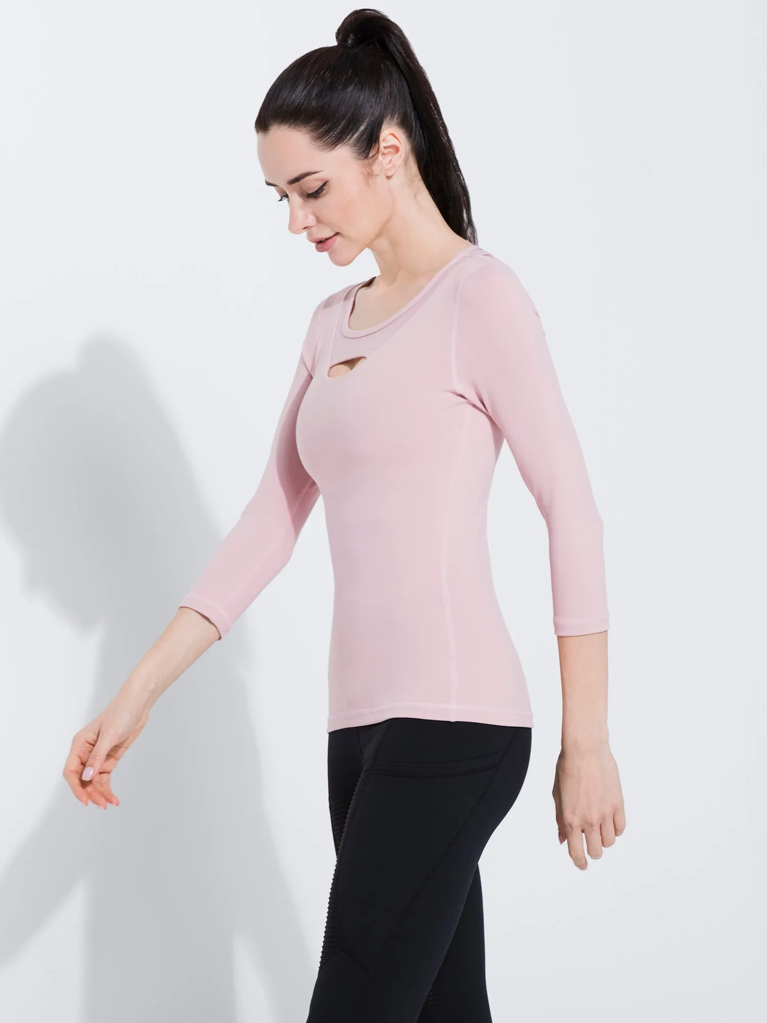 PARALLEL 3/4 SLEEVE TEE