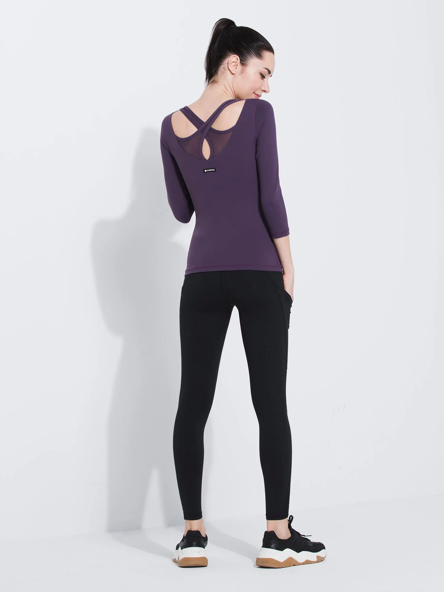 PARALLEL 3/4 SLEEVE TEE
