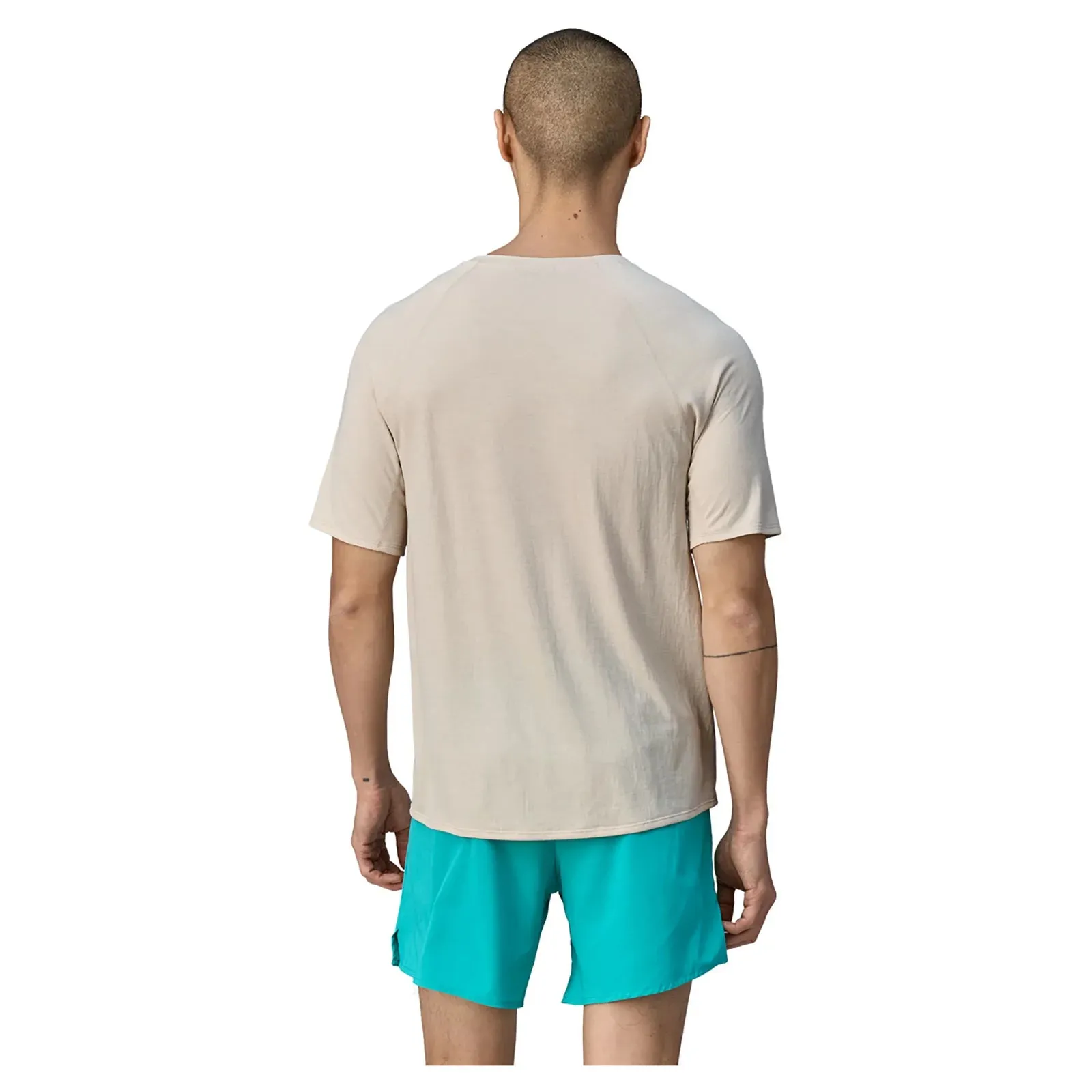 Patagonia Men's Capilene Cool Trail Graphic Shirt - Lose It/Pumice
