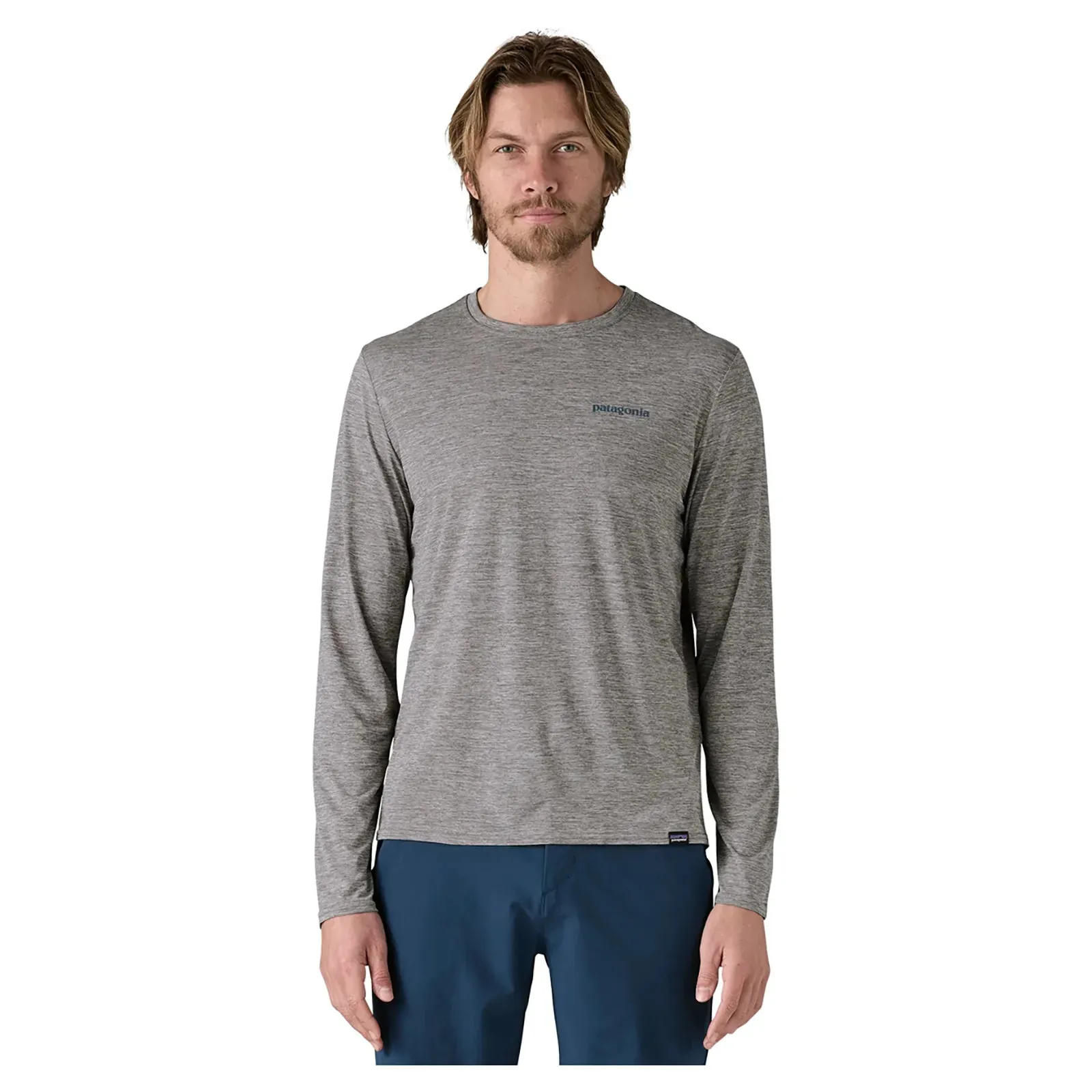 Patagonia Men's Long Sleeved Capilene Cool Daily Graphic Shirt - Waters - BLAF