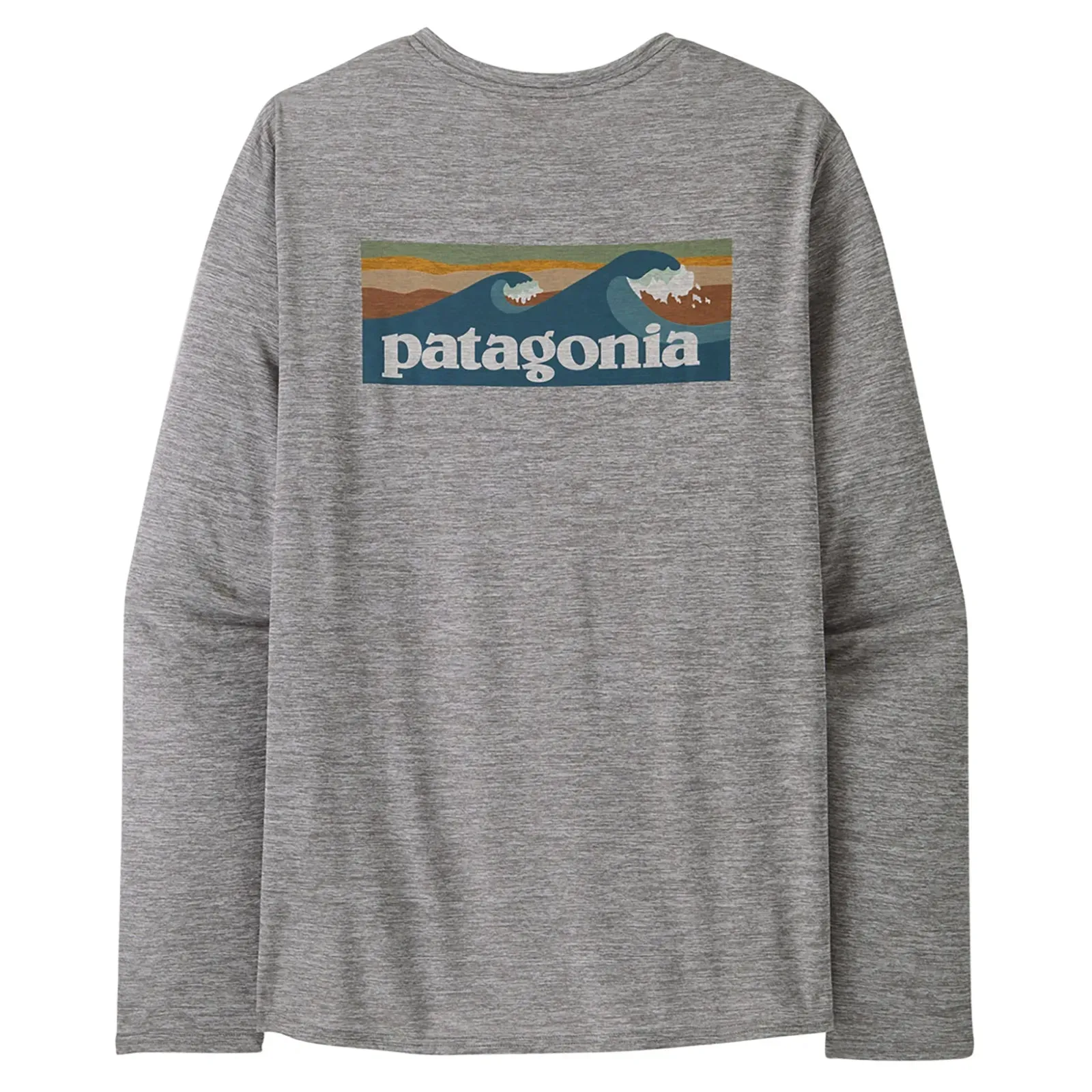 Patagonia Men's Long Sleeved Capilene Cool Daily Graphic Shirt - Waters - BLAF