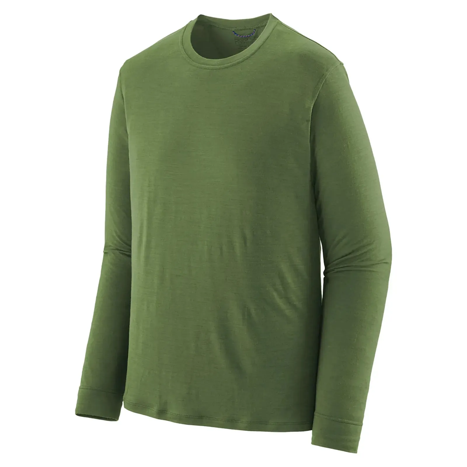 Patagonia Men's Long Sleeved Capilene Cool Merino Blend Shirt - Terrain green