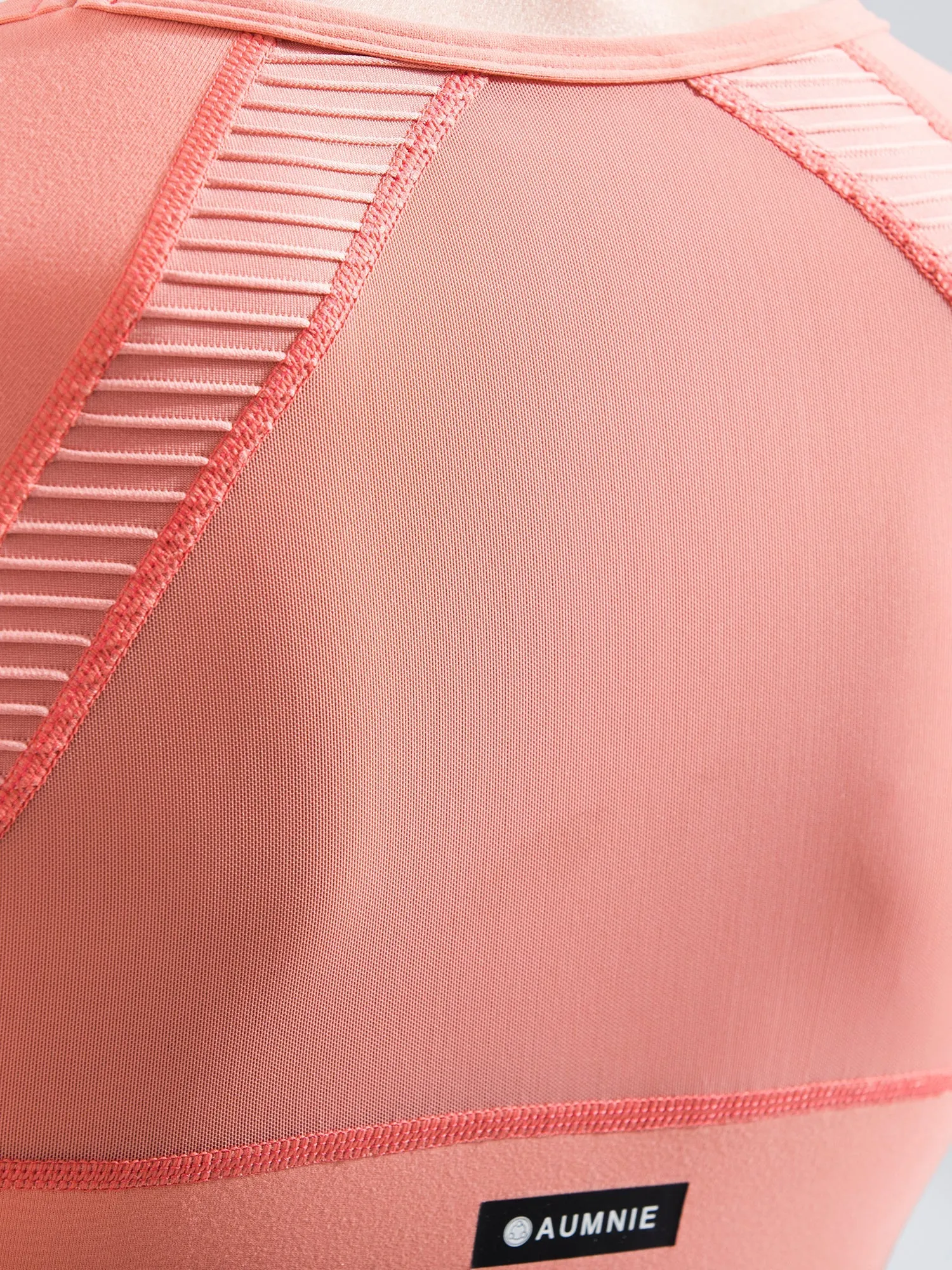 PLEATED MESH TEE, CALIFORNIA