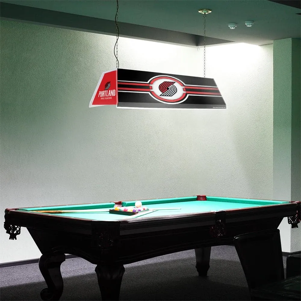 Portland Trail Blazers: Edge Glow Pool Table Light
