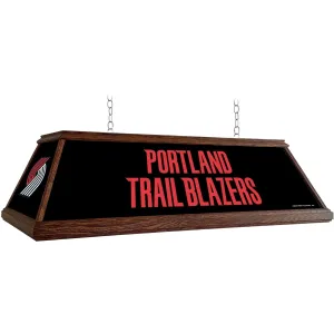 Portland Trail Blazers: Premium Wood Pool Table Light