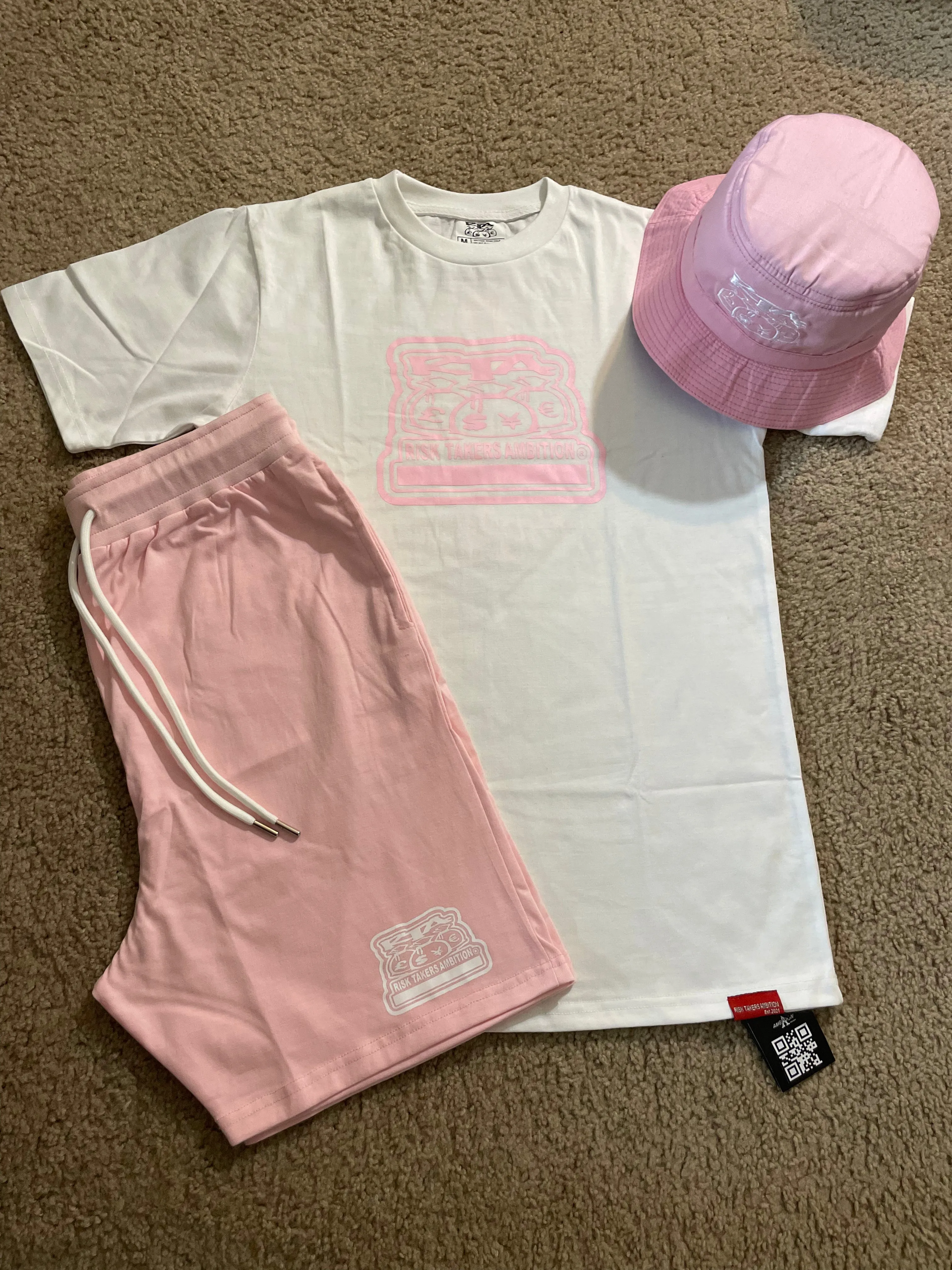 PREMIUM QUALITY RTA 2 PIECE T-SHIRT AND SHORTS SETS