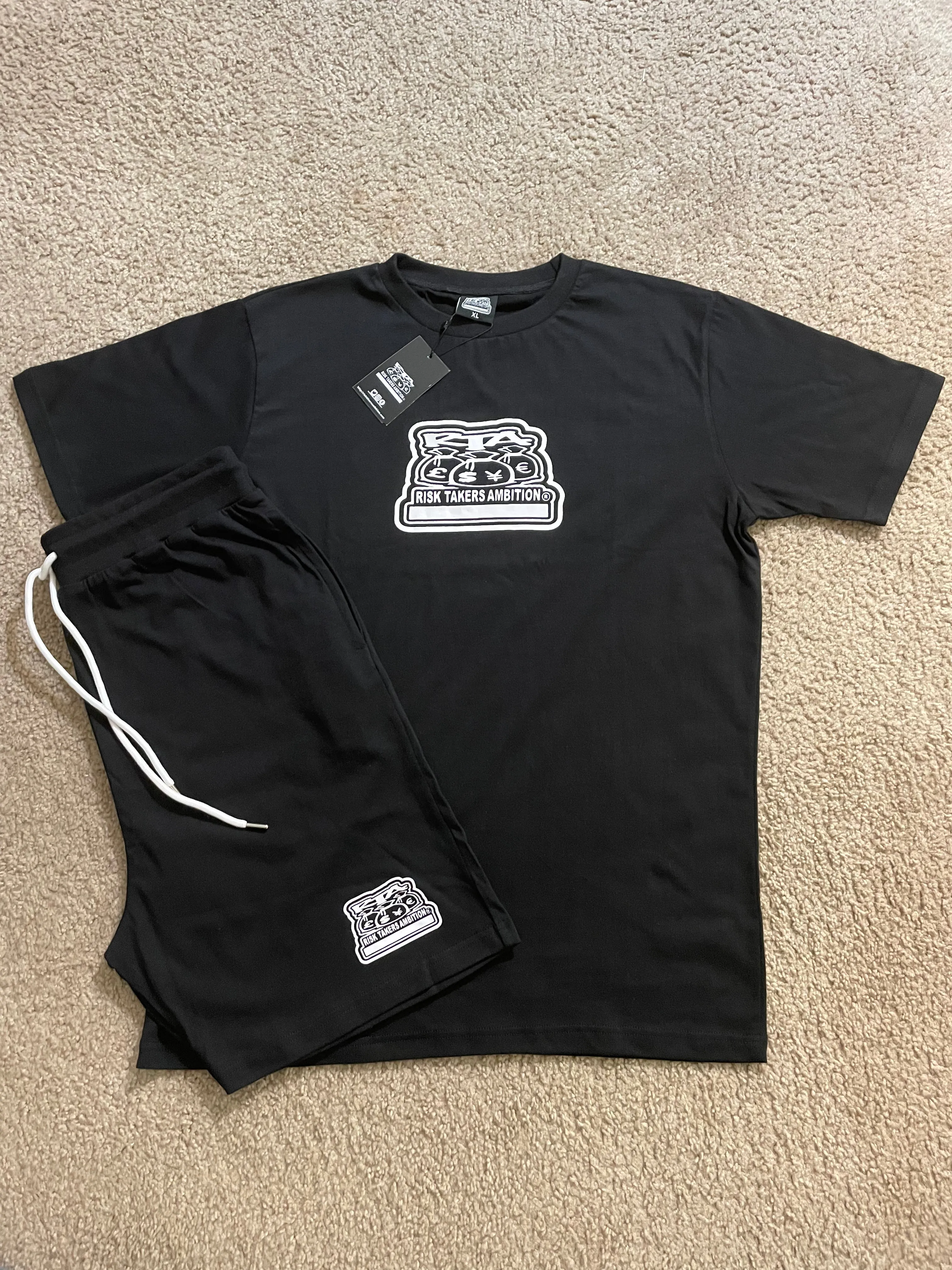 PREMIUM QUALITY RTA 2 PIECE T-SHIRT AND SHORTS SETS