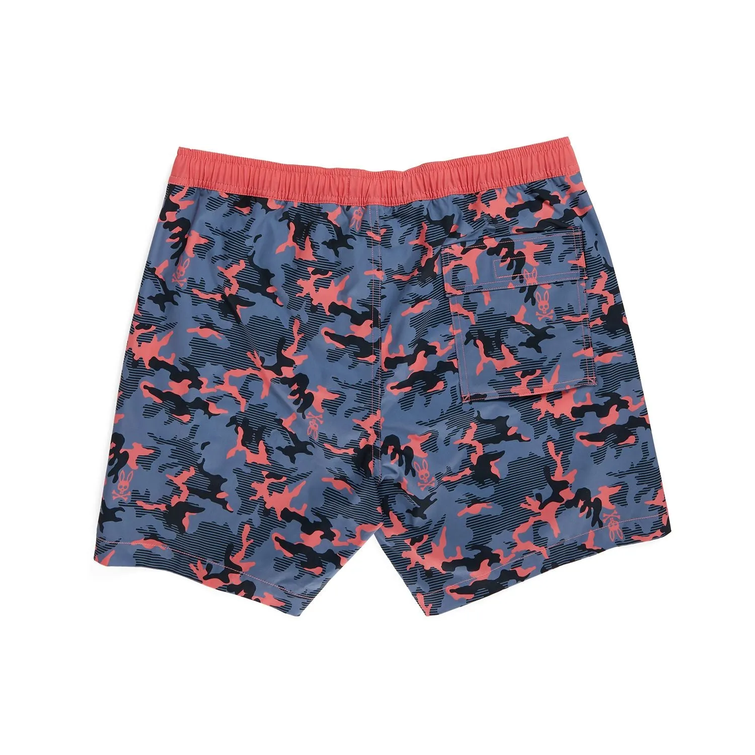 Psycho Bunny Rye All Over Print Swim Trunk