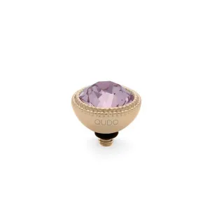 Qudo Fabero 11mm Gold Topper - Light Amethyst