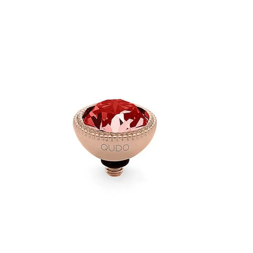 Qudo Fabero 11mm Rose Gold Topper - Light  Siam