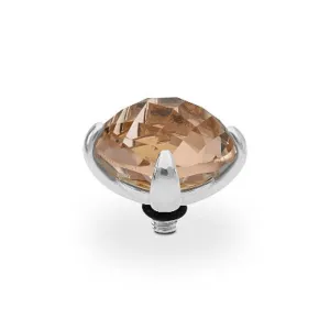 Qudo Seano 13mm Silver Topper - Light Colorado