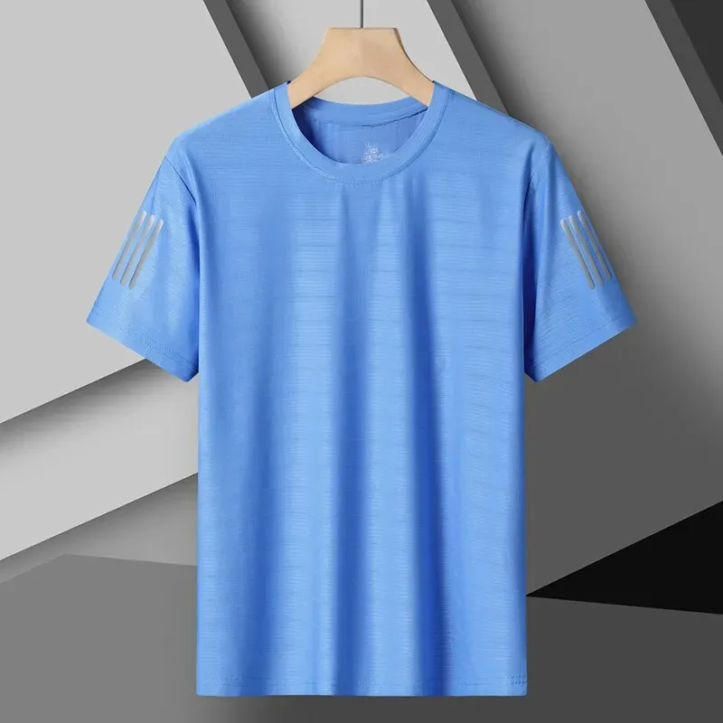 Quick-Dry Ice Silk Summer T-Shirt