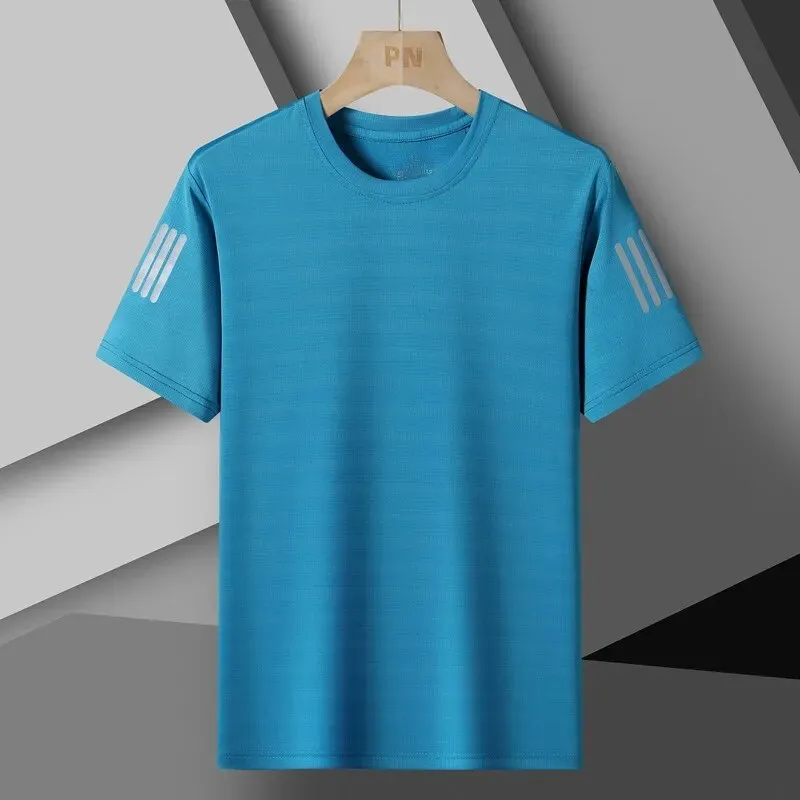 Quick-Dry Ice Silk Summer T-Shirt