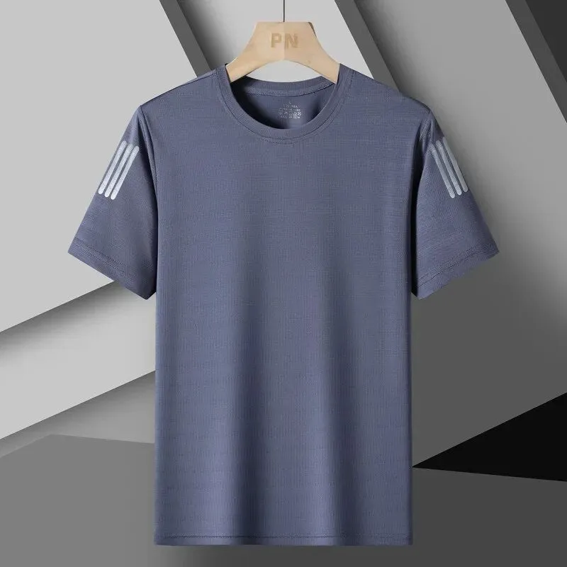 Quick-Dry Ice Silk Summer T-Shirt